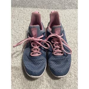 Nike Womens 6.5 Youth 5Y EU 37.5 Renew Rival Running Shoes Sneakers Blue Pink